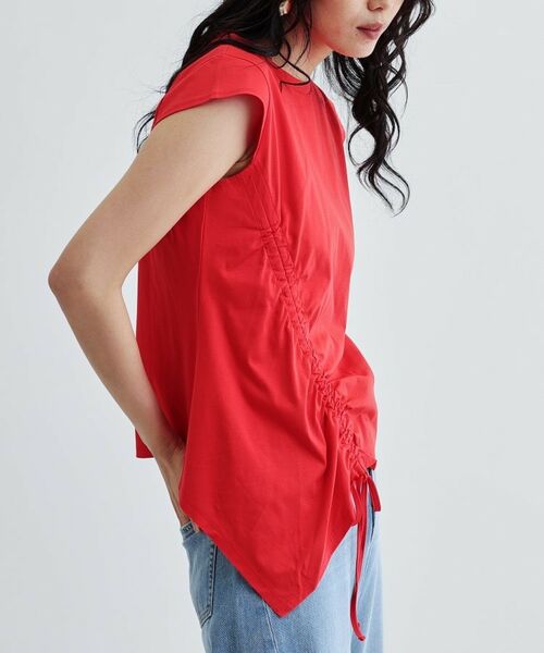 GALLEST / ギャレスト カットソー | イレギュラーシャーリングヘムカットソー | 詳細6