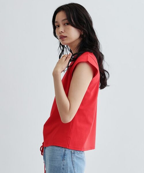 GALLEST / ギャレスト カットソー | イレギュラーシャーリングヘムカットソー | 詳細8