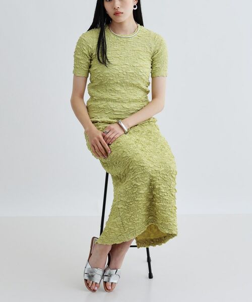 GALLEST / ギャレスト カットソー | ふくれジャカードトップス | 詳細1