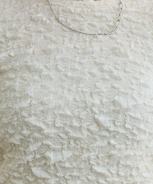 GALLEST / ギャレスト カットソー | ふくれジャカードトップス | 詳細11