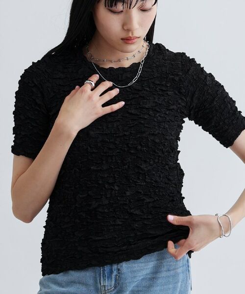 GALLEST / ギャレスト カットソー | ふくれジャカードトップス | 詳細13