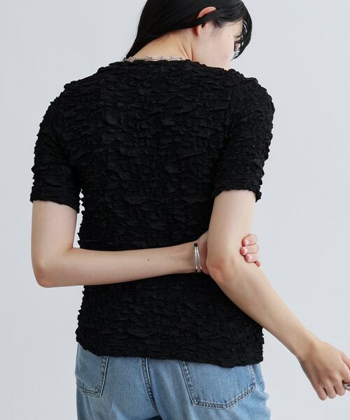 GALLEST / ギャレスト カットソー | ふくれジャカードトップス | 詳細15