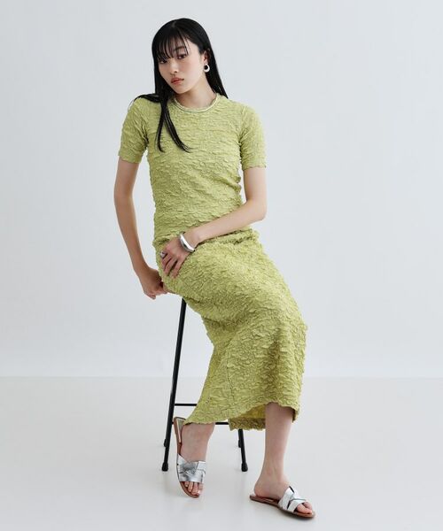 GALLEST / ギャレスト カットソー | ふくれジャカードトップス | 詳細2