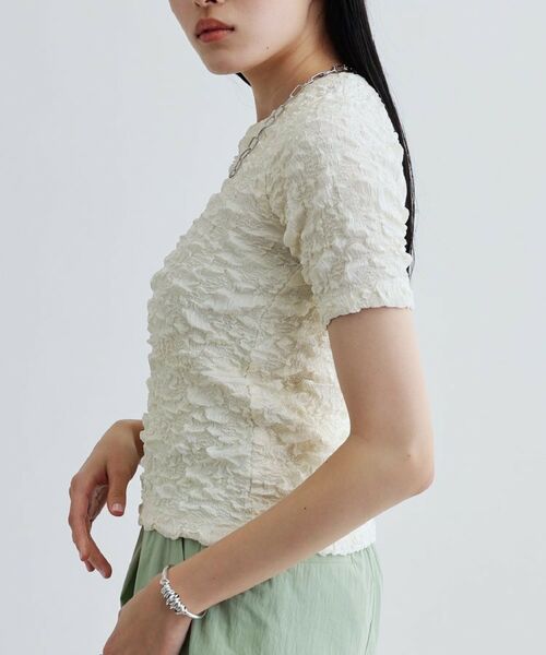 GALLEST / ギャレスト カットソー | ふくれジャカードトップス | 詳細9