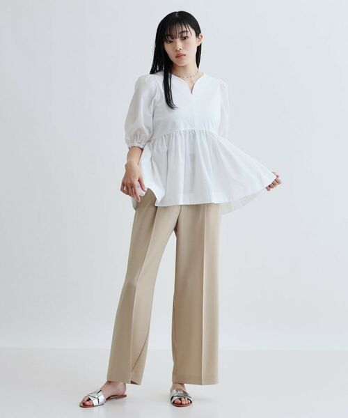 GALLEST / ギャレスト カットソー | ハートネックペプラムカットソー | 詳細10