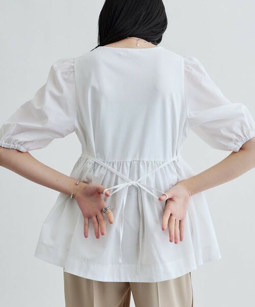 GALLEST / ギャレスト カットソー | ハートネックペプラムカットソー | 詳細14