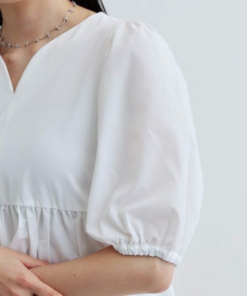 GALLEST / ギャレスト カットソー | ハートネックペプラムカットソー | 詳細16