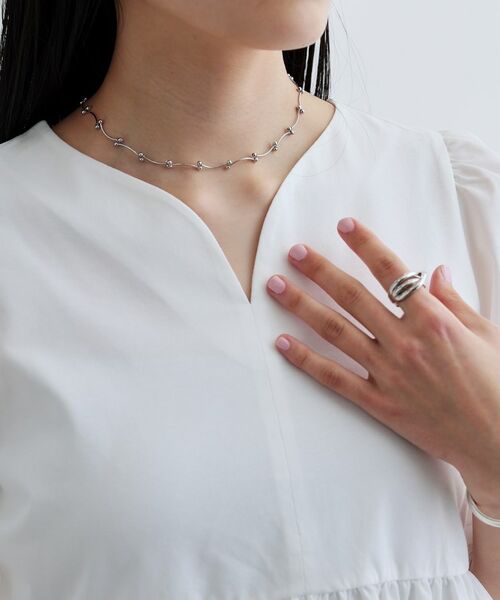 GALLEST / ギャレスト カットソー | ハートネックペプラムカットソー | 詳細17