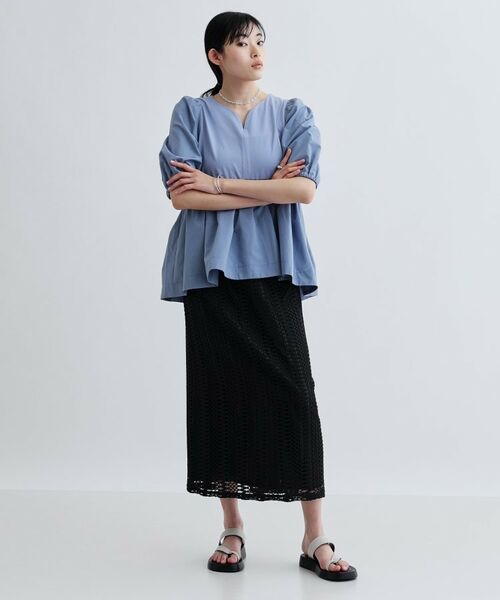 GALLEST / ギャレスト カットソー | ハートネックペプラムカットソー | 詳細19