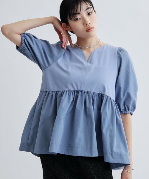 GALLEST / ギャレスト カットソー | ハートネックペプラムカットソー | 詳細20