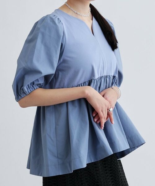 GALLEST / ギャレスト カットソー | ハートネックペプラムカットソー | 詳細23