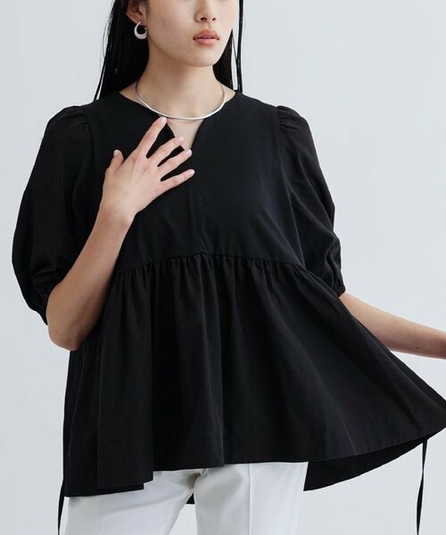 GALLEST / ギャレスト カットソー | ハートネックペプラムカットソー | 詳細3