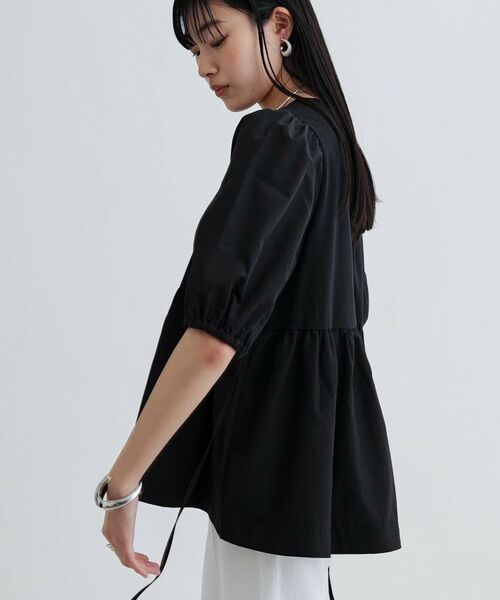 GALLEST / ギャレスト カットソー | ハートネックペプラムカットソー | 詳細5