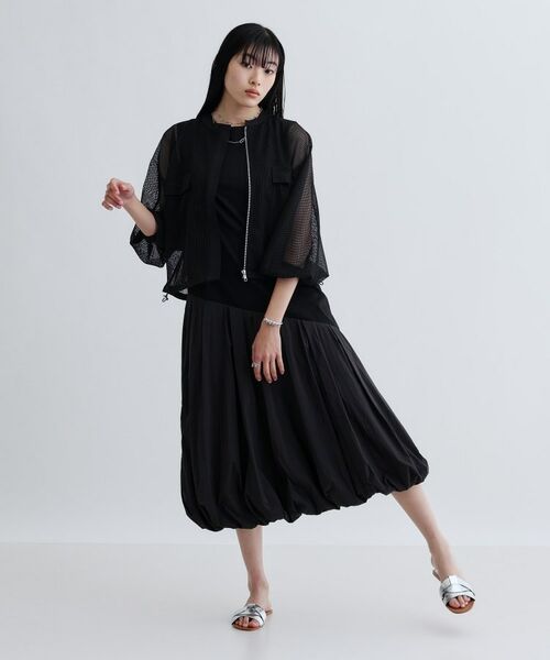 GALLEST / ギャレスト レザーブルゾン・ジャケット | スピンドルメッシュブルゾン | 詳細1