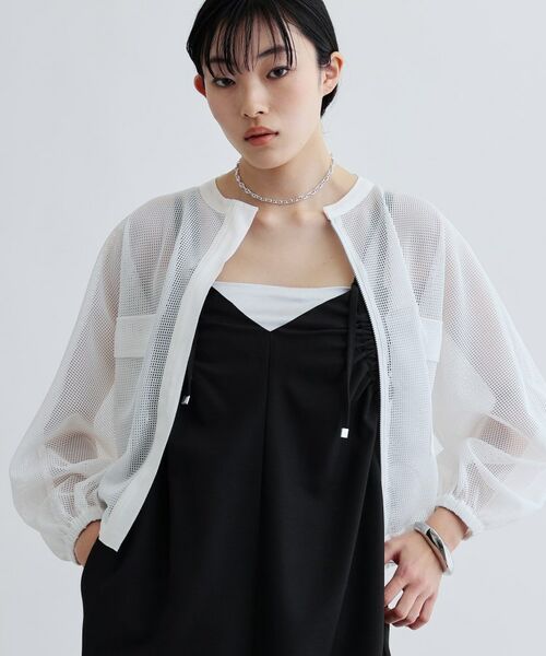 GALLEST / ギャレスト レザーブルゾン・ジャケット | スピンドルメッシュブルゾン | 詳細14