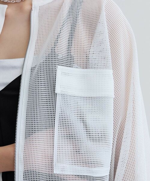 GALLEST / ギャレスト レザーブルゾン・ジャケット | スピンドルメッシュブルゾン | 詳細17