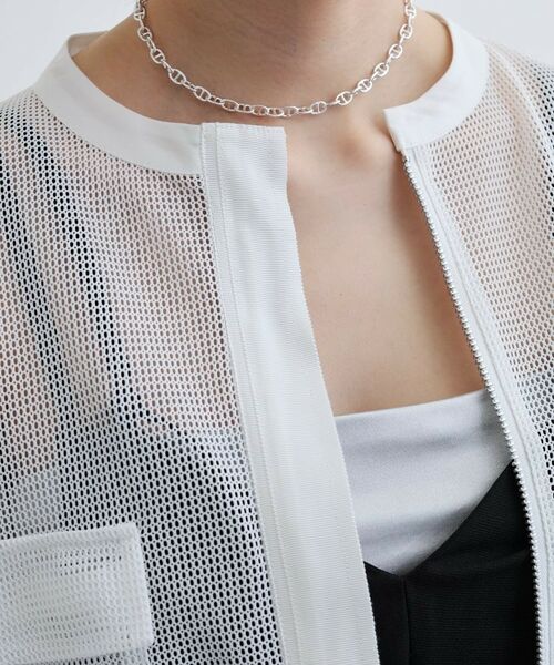 GALLEST / ギャレスト レザーブルゾン・ジャケット | スピンドルメッシュブルゾン | 詳細18