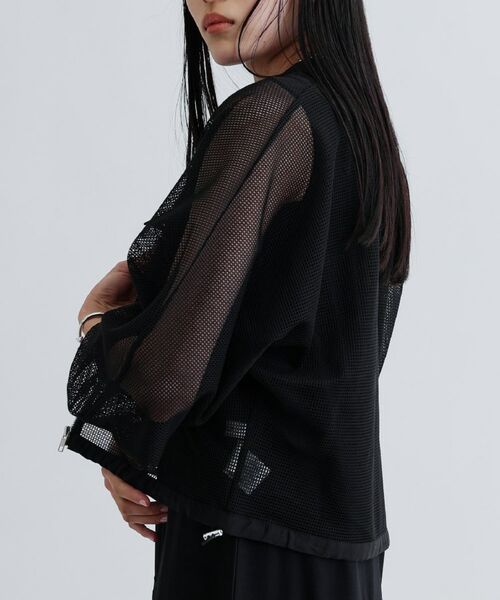 GALLEST / ギャレスト レザーブルゾン・ジャケット | スピンドルメッシュブルゾン | 詳細3