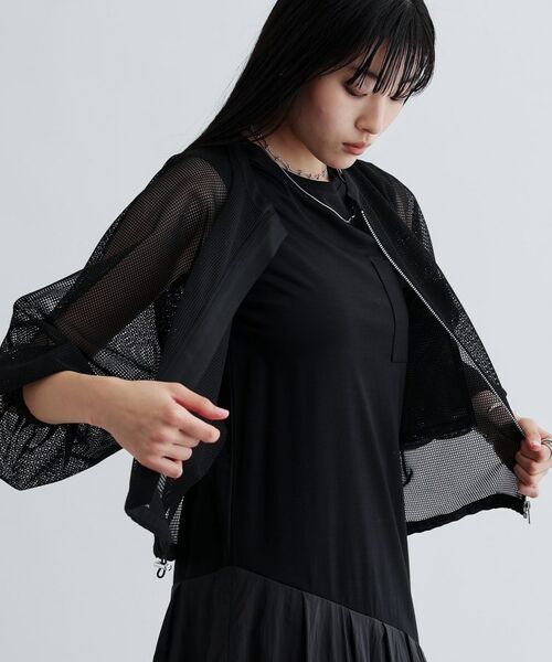 GALLEST / ギャレスト レザーブルゾン・ジャケット | スピンドルメッシュブルゾン | 詳細5