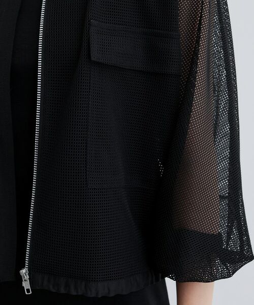 GALLEST / ギャレスト レザーブルゾン・ジャケット | スピンドルメッシュブルゾン | 詳細6