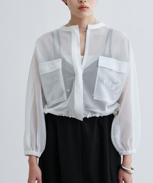 GALLEST / ギャレスト レザーブルゾン・ジャケット | スピンドルメッシュブルゾン | 詳細9