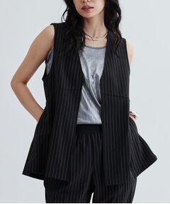 GALLEST / ギャレスト ベスト | 【セットアップ対応】イージーペプラムジレ