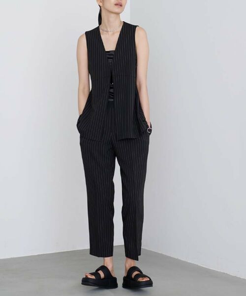 GALLEST / ギャレスト ベスト | 【セットアップ対応】イージーペプラムジレ | 詳細1