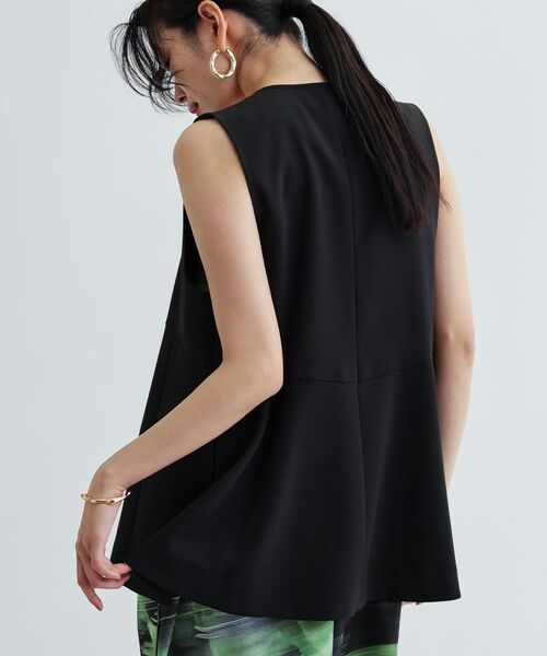 GALLEST / ギャレスト ベスト | 【セットアップ対応】イージーペプラムジレ | 詳細22