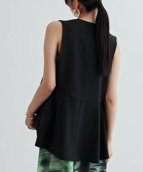 GALLEST / ギャレスト ベスト | 【セットアップ対応】イージーペプラムジレ | 詳細23