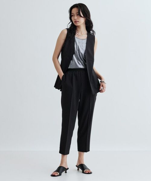 GALLEST / ギャレスト ベスト | 【セットアップ対応】イージーペプラムジレ | 詳細3