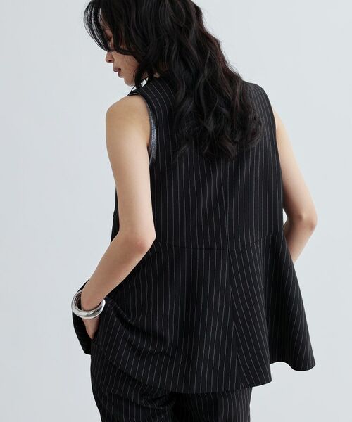 GALLEST / ギャレスト ベスト | 【セットアップ対応】イージーペプラムジレ | 詳細7