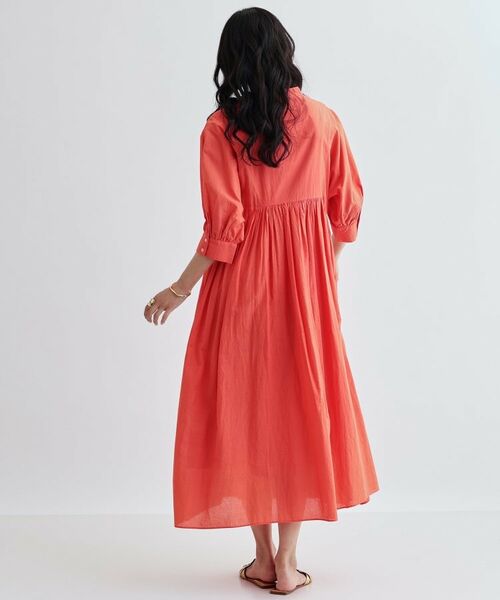 GALLEST / ギャレスト ロング・マキシ丈ワンピース | ピンタックコットンワンピース | 詳細3