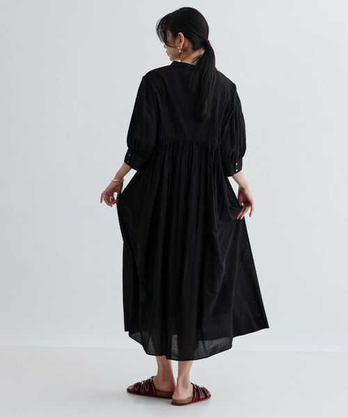 GALLEST / ギャレスト ロング・マキシ丈ワンピース | ピンタックコットンワンピース | 詳細9
