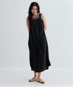 GALLEST / ギャレスト ロング・マキシ丈ワンピース | イレギュラーシャーリングワンピース