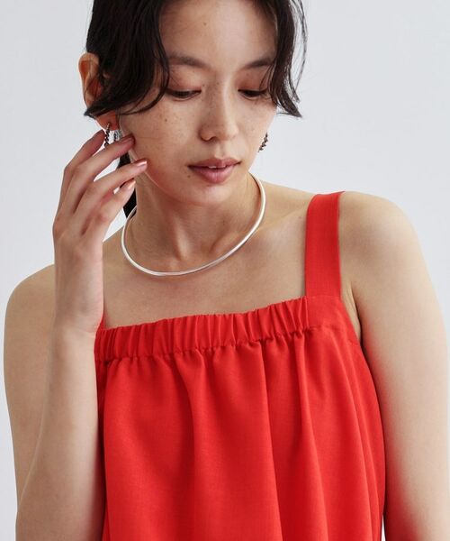 GALLEST / ギャレスト ロング・マキシ丈ワンピース | イレギュラーシャーリングワンピース | 詳細12