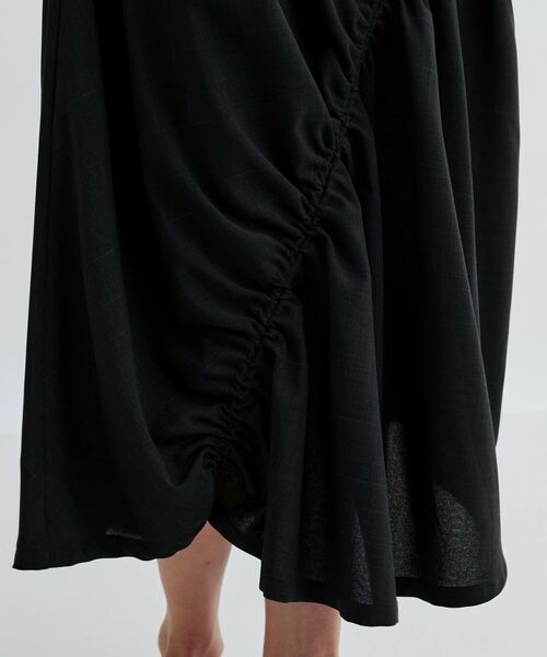 GALLEST / ギャレスト ロング・マキシ丈ワンピース | イレギュラーシャーリングワンピース | 詳細6