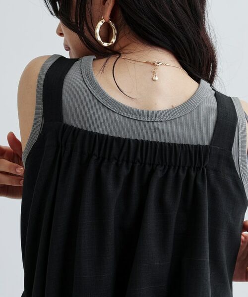 GALLEST / ギャレスト ロング・マキシ丈ワンピース | イレギュラーシャーリングワンピース | 詳細7