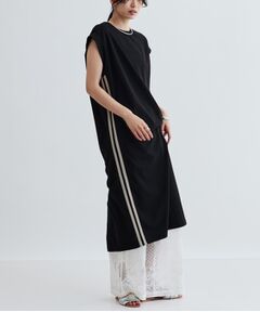 GALLEST / ギャレスト ロング・マキシ丈ワンピース | サイドラインジョーゼットワンピース