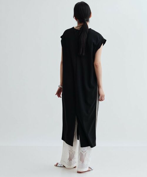 GALLEST / ギャレスト ロング・マキシ丈ワンピース | サイドラインジョーゼットワンピース | 詳細10