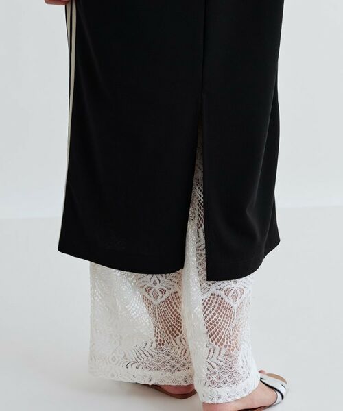 GALLEST / ギャレスト ロング・マキシ丈ワンピース | サイドラインジョーゼットワンピース | 詳細11