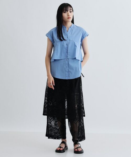 GALLEST / ギャレスト ショート・ハーフ・半端丈パンツ | ラップスカート付きレースパンツ | 詳細11