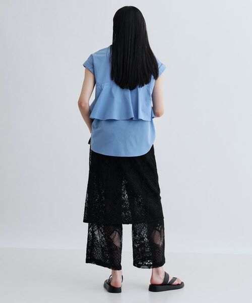 GALLEST / ギャレスト ショート・ハーフ・半端丈パンツ | ラップスカート付きレースパンツ | 詳細12