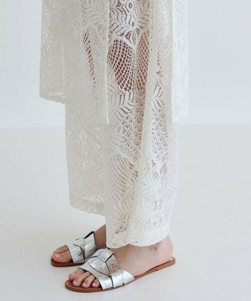 GALLEST / ギャレスト ショート・ハーフ・半端丈パンツ | ラップスカート付きレースパンツ | 詳細9