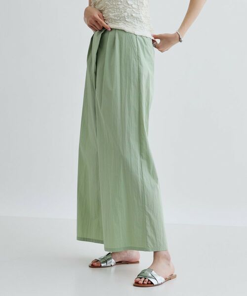 GALLEST / ギャレスト ショート・ハーフ・半端丈パンツ | タイプライターラップワイドパンツ | 詳細11