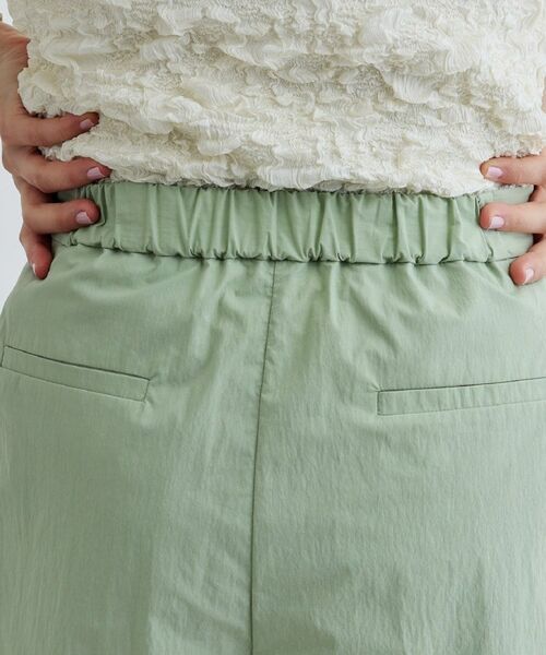GALLEST / ギャレスト ショート・ハーフ・半端丈パンツ | タイプライターラップワイドパンツ | 詳細13