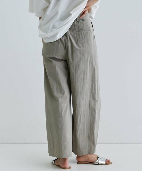 GALLEST / ギャレスト ショート・ハーフ・半端丈パンツ | タイプライターラップワイドパンツ | 詳細5