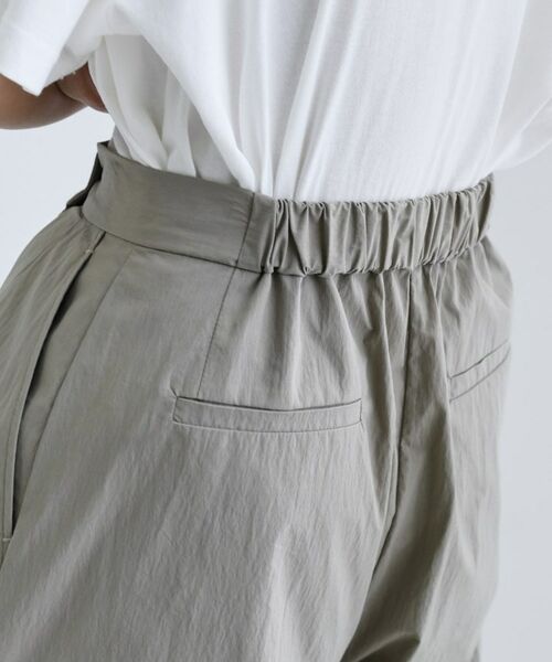 GALLEST / ギャレスト ショート・ハーフ・半端丈パンツ | タイプライターラップワイドパンツ | 詳細8