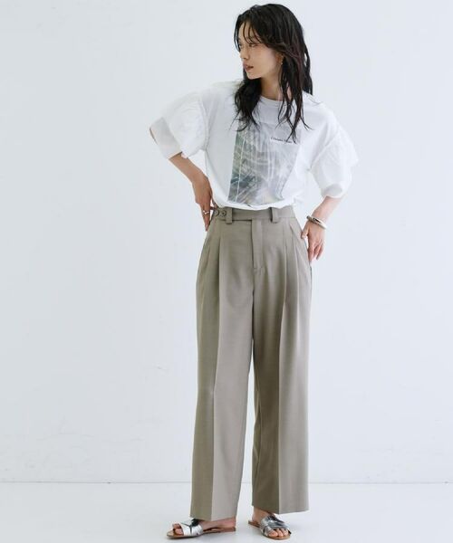 GALLEST / ギャレスト パンツ | モードストレートパンツ | 詳細15