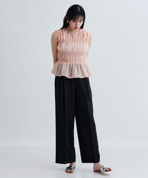 GALLEST / ギャレスト パンツ | モードストレートパンツ | 詳細25