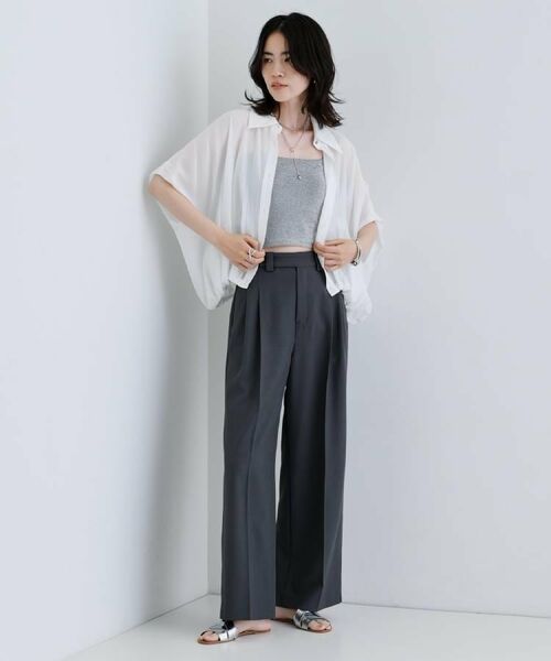 GALLEST / ギャレスト パンツ | モードストレートパンツ | 詳細3
